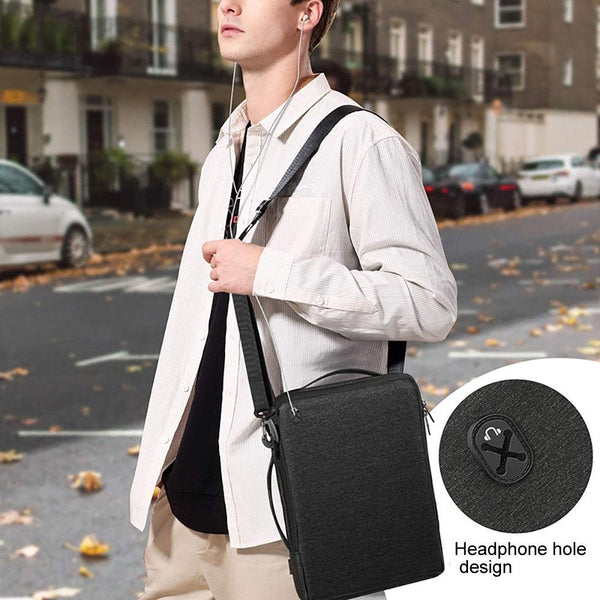 Waterproof Multifunctional Laptop Bag 13.3 14 Inch Black Laptop Cases & Bags