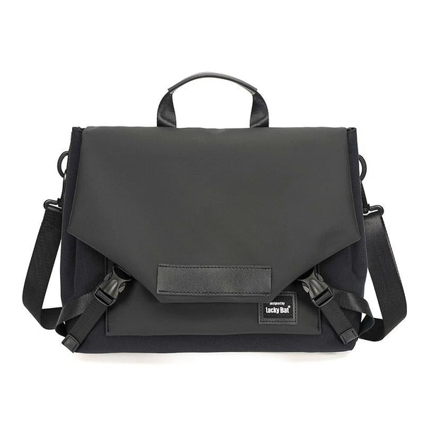 Anti Drop Crossbody Laptop Bag Fits 13.3 16 Inch Airbag Protection Black Equation Laptop Cases & Bags