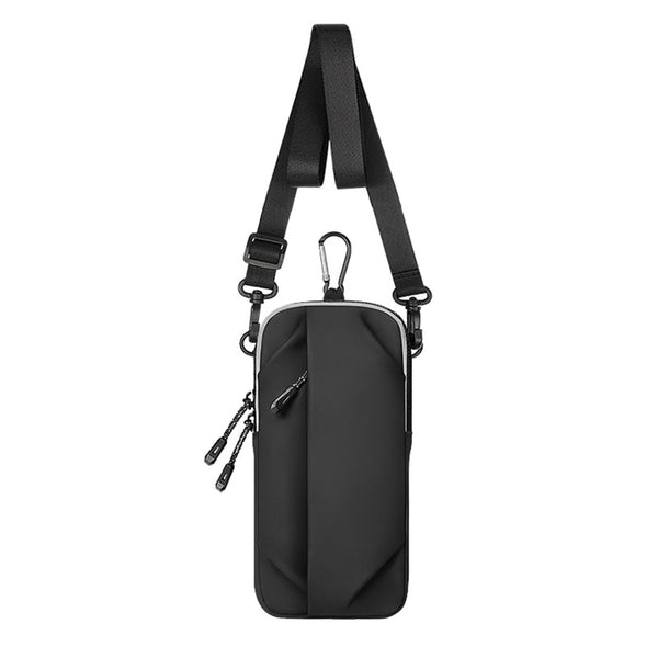 Multi Function Crossbody Bag For Outdoor Sports Fits Mobile Phones Men Women Grey Climbing Bags