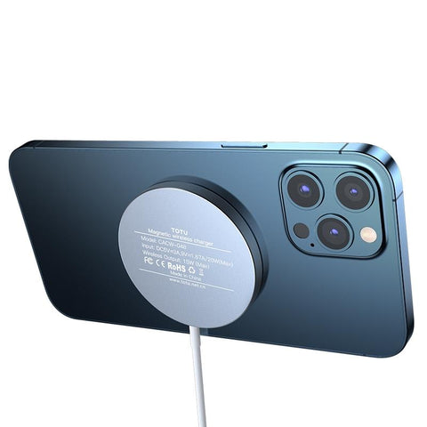 15W Magnetic Wireless Charger White Chargers & Cradles