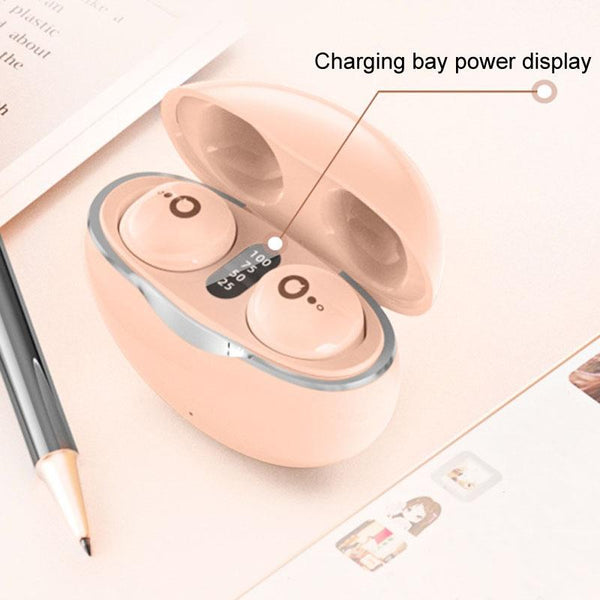 Mini Wireless Sports Earphones With Bluetooth For Sleep S800 Black Earbuds