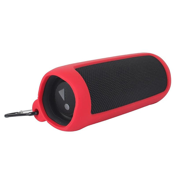 Silicone Protective Case For Jbl Flip6 Bluetooth Speaker Red Cases Covers & Skins