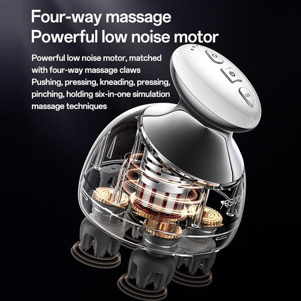 Yesido Mg12 Waterproof Head Massager White Massagers