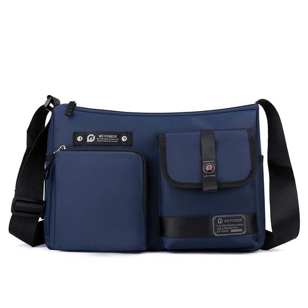 Crossbody Shoulder Bag For Casual Men Outdoor Functionality Black Bags