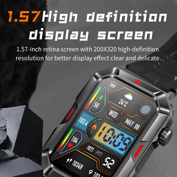 Smart Bracelet With Sleep Detection And Steel Strap Bt5.2 Black Activity Trackers