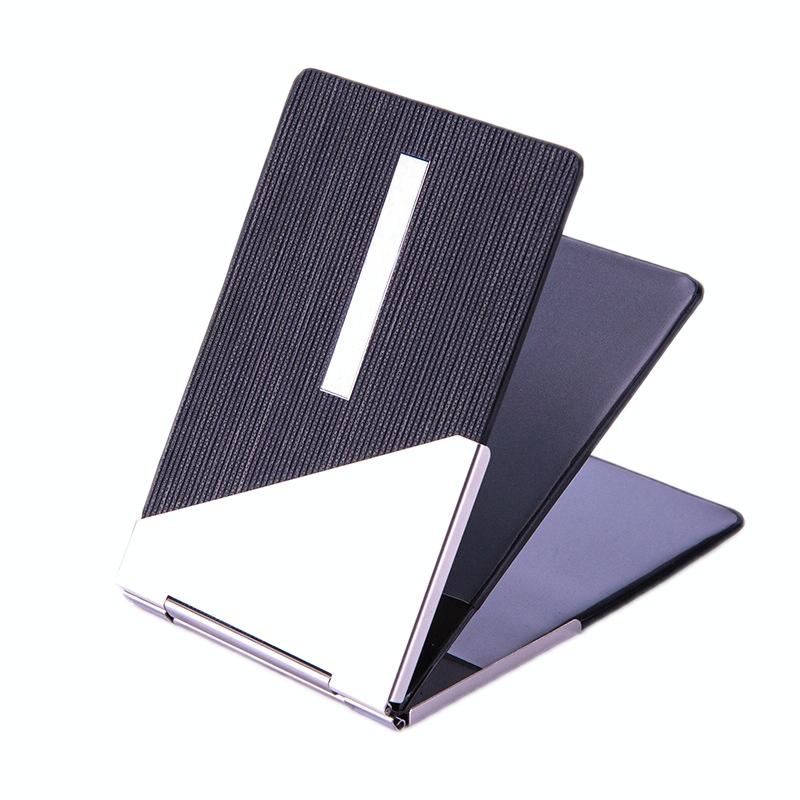 Metal Driver License Holder Fits Most Vehicles Stripe Black Business Card Holders