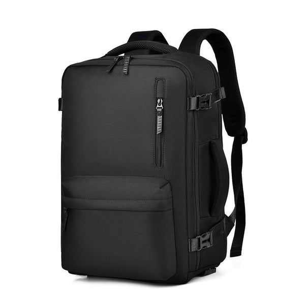 Spacious Travel Backpack For Laptops Black Backpacks