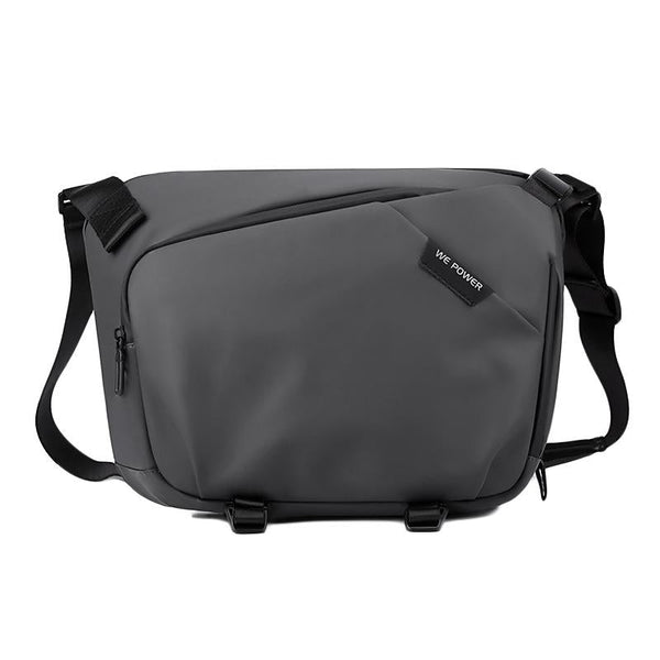 Waterproof Men Crossbody Bag Large Capacity Multifunctional Shoulder Black Bags