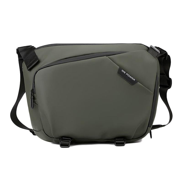 Waterproof Men Crossbody Bag Large Capacity Multifunctional Shoulder Black Bags