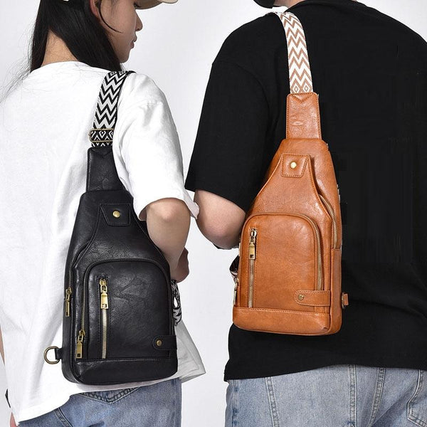 Versatile Single Shoulder Chest Bag For Motorcyclists Black Other Motorcycle Accessories