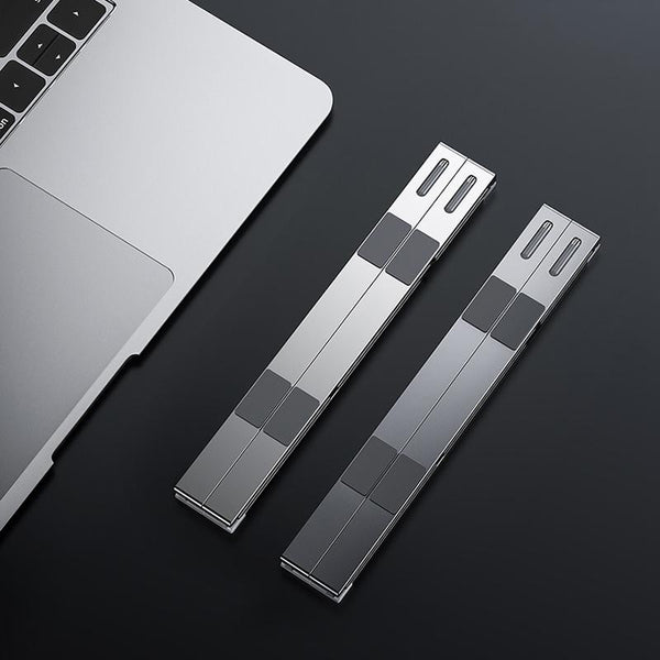 Aluminum Laptop Cooling Bracket Desktop Gray Other Computer Fans & Cooling