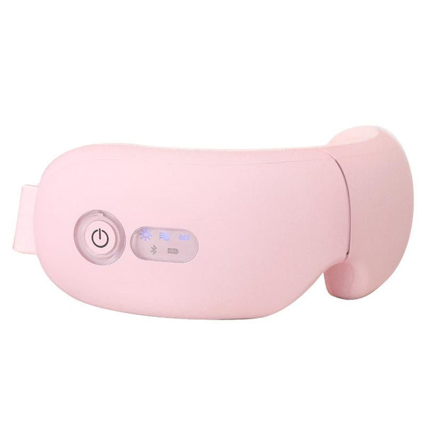 Rechargeable Eye Massager With Heat Air Pressure & Vibration Pink Massagers