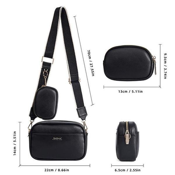 Small Square Pu Crossbody Bag For Women High Capacity White Women's Bags & Handbags