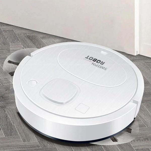 Smart Usb Charging Robot Vacuum Cleaner Automatic Cleaning White Vacuum Cleaners