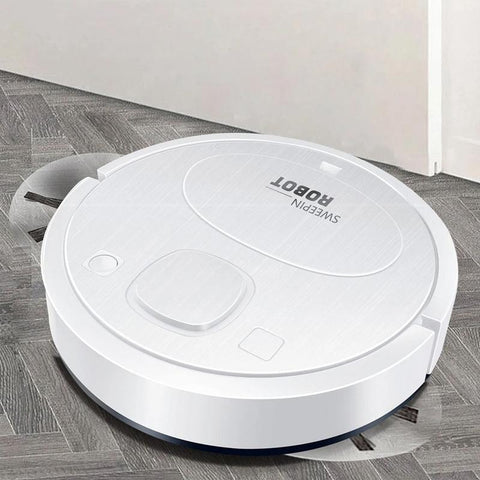 Smart Usb Charging Robot Vacuum Cleaner Automatic Cleaning White Vacuum Cleaners