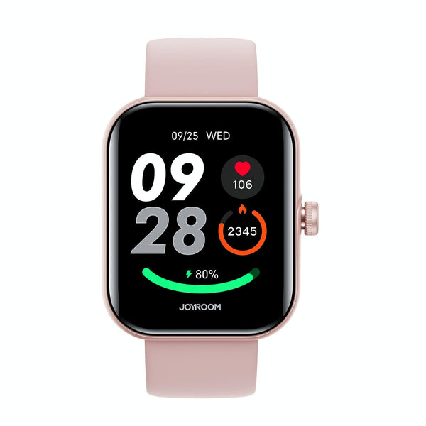 1.96 Screen Inch Smart Watch With Bt Call & Heart Rate Rose Gold Smart Watches