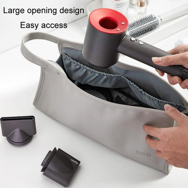 Leather Organizer For Dyson Hair Dryer Ds001 Gray Hair Dryers