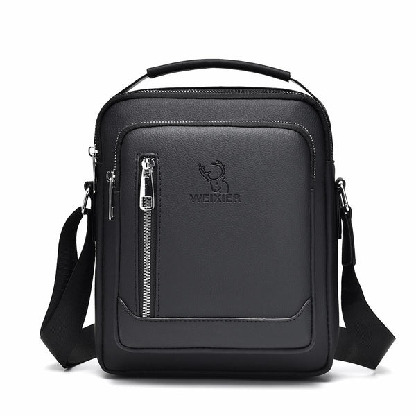 1 Sets Of Men Multifunctional Crossbody Bag Versatile Single Shoulder Carry Black Bags