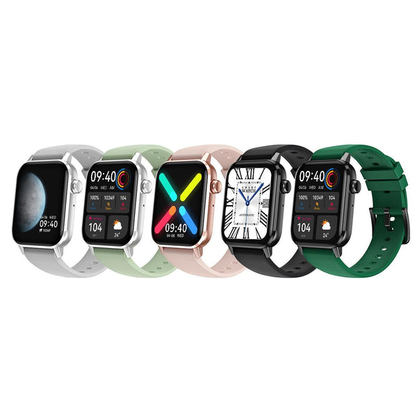 1.69 Inch Multifunctional Heart Rate Smart Watch Black Smart Watches