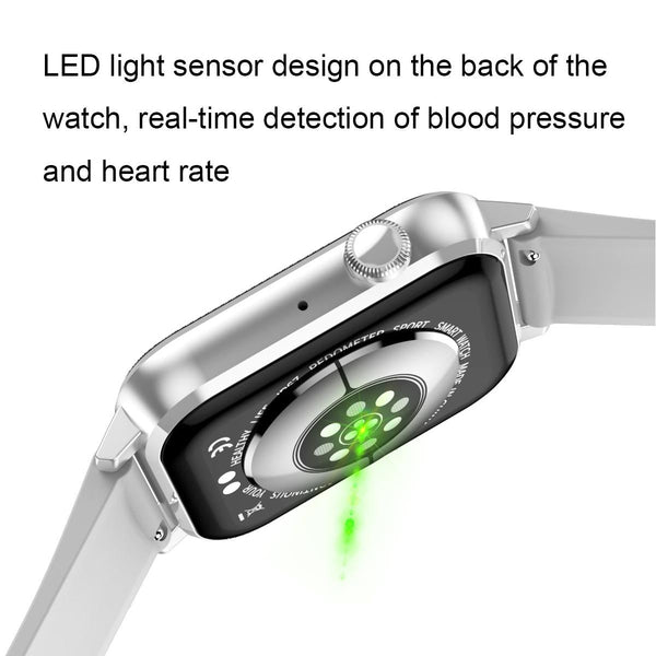 1.69 Inch Multifunctional Heart Rate Smart Watch Black Smart Watches