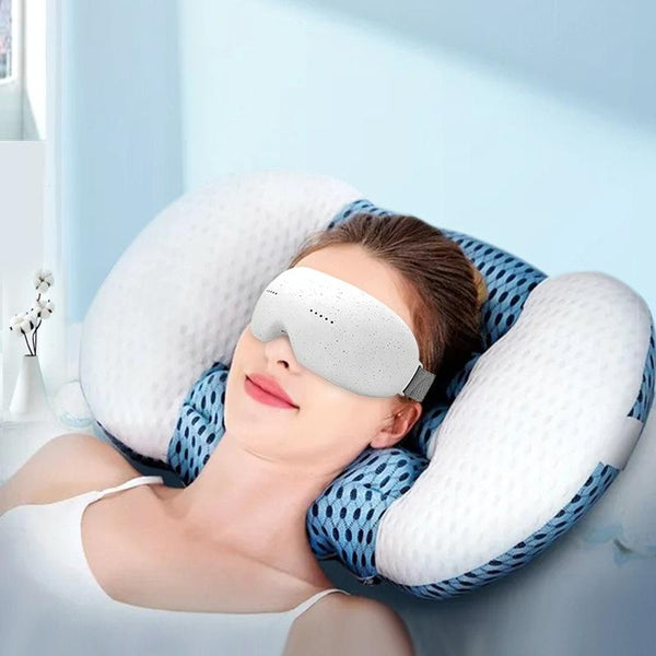 Bluetooth Music Eye Massager Hot Vibration Care Rhythm Massagers