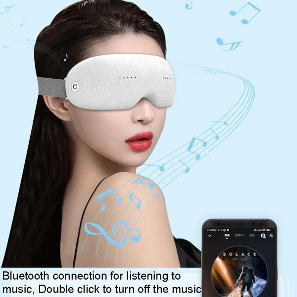 Bluetooth Music Eye Massager Hot Vibration Care Rhythm Massagers