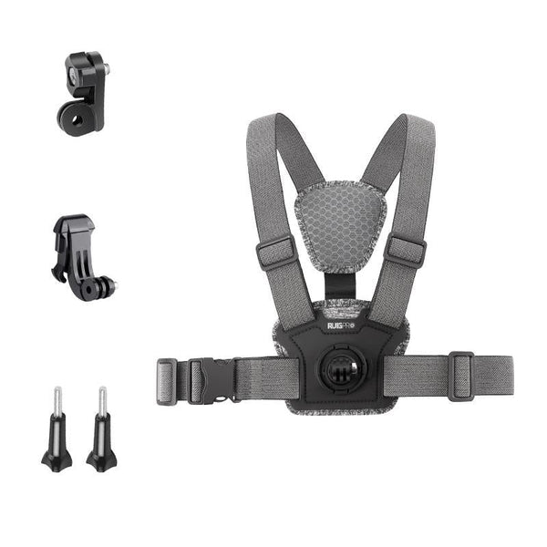Chest Strap With Mount And Screw 6 In 1 Phone Clamp Straps & Hand Grips
