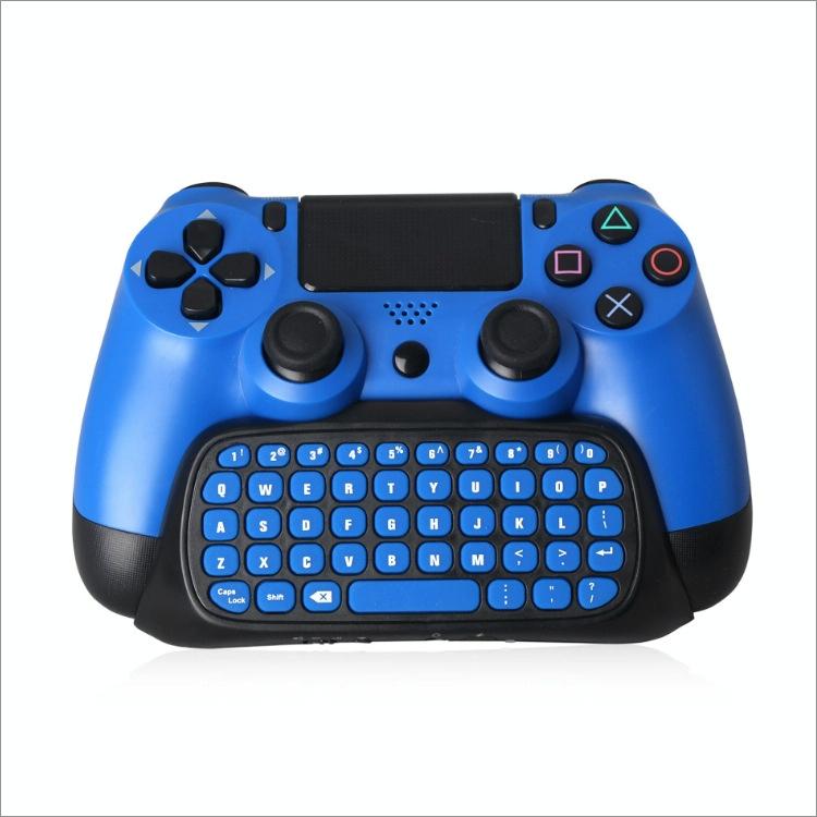 Wireless Controller Keyboard For Ps4 2.4G Blue Controllers & Attachments