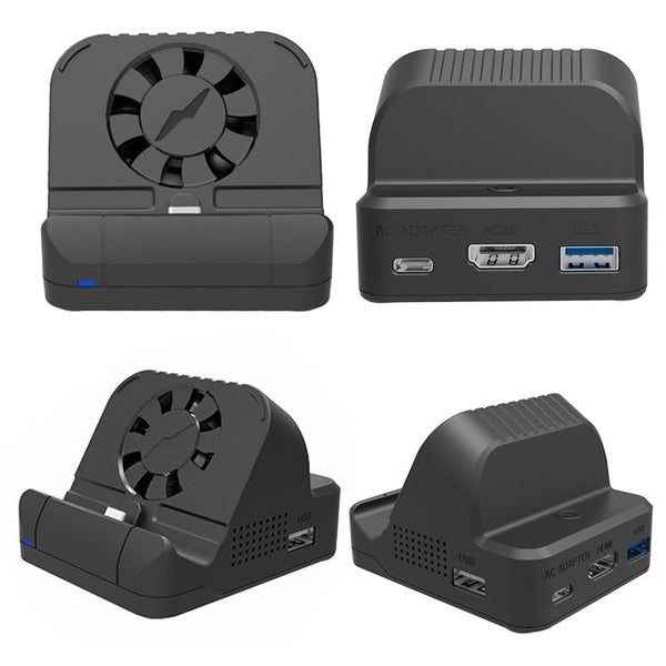 1 Sets Of Switch Hdmi Converter With Cooling Fan And Charger Cooling Devices