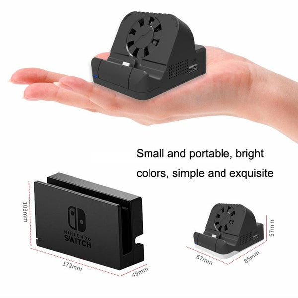 1 Sets Of Switch Hdmi Converter With Cooling Fan And Charger Cooling Devices