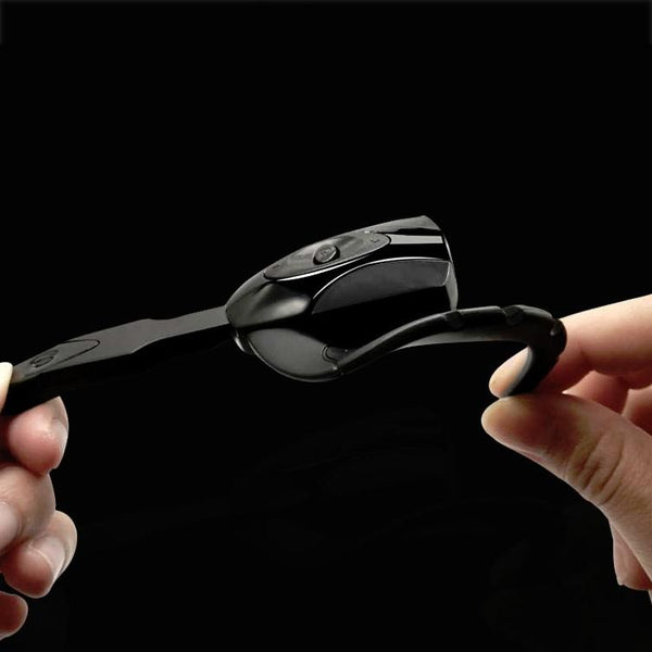 Business Bluetooth 5.0 Earphone With Hanging Design Black Earbuds