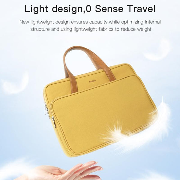 Waterproof Oxford Cloth Laptop Bag 14 Inch Yellow Laptop Cases & Bags