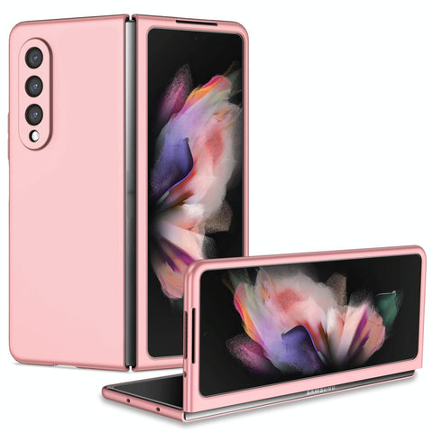 Foldable Armor Phone Case Compact Durable For Samsung Galaxy Z Fold4 5G Pink Other Mobile Accessories