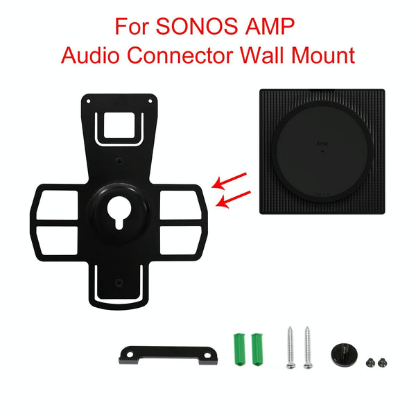 Wall Mount Bracket For Sonos Amp Black Speaker Mounts & Stands