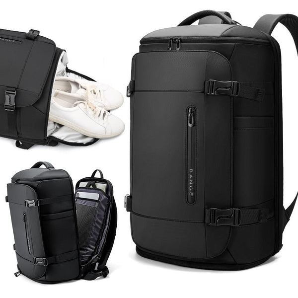 Large Capacity Sports Shoulder Bag With Wet / Dry Separation Bags