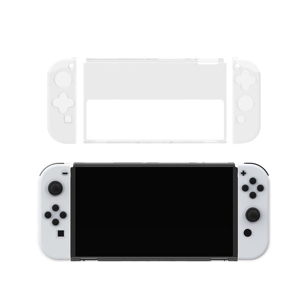 Transparent Tpu Cover For Nintendo Switch Oled Bags Skins & Travel Cases