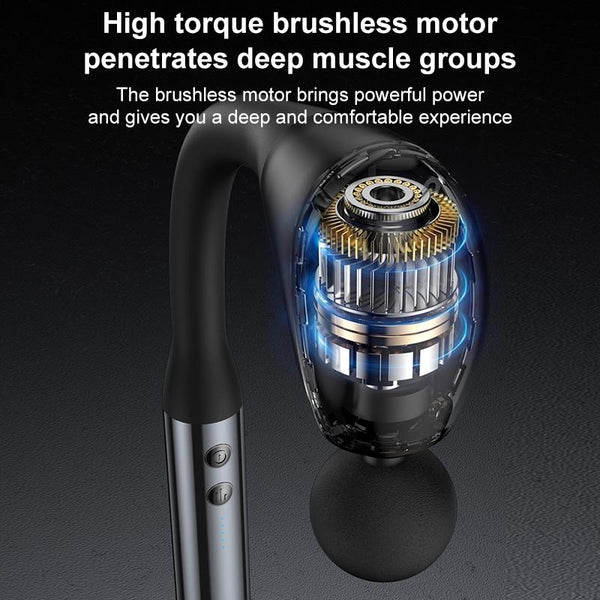 Handheld Electric Massager Yesido Mg07 Black Massagers