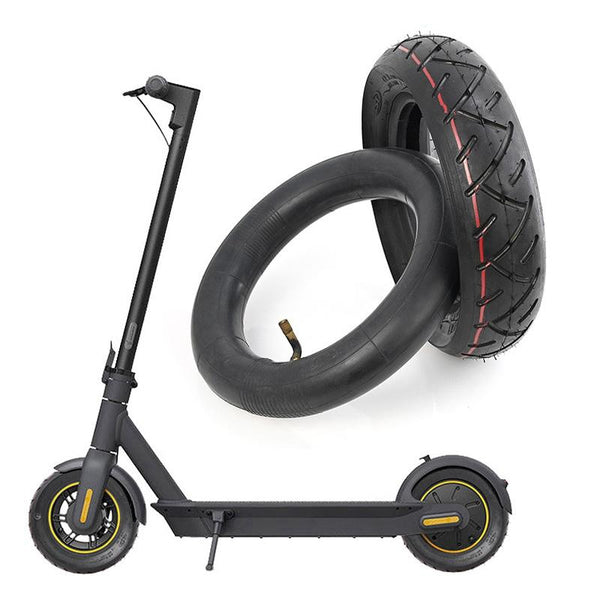 Upgrade Your Ninebot Max G30 Scooter With 10X2.5 Inflatable Tire Kit Black Accessories Parts