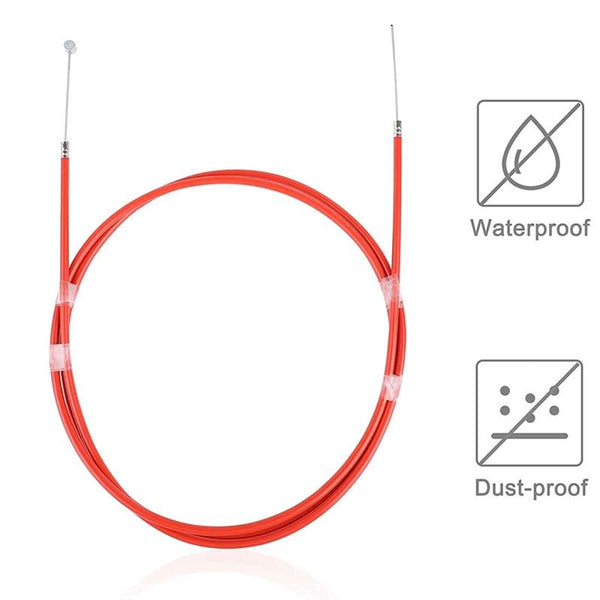 2 Pack Rear Disc Brake Cable For Xiaomi Mijia M365 Electric Scooter Red Accessories