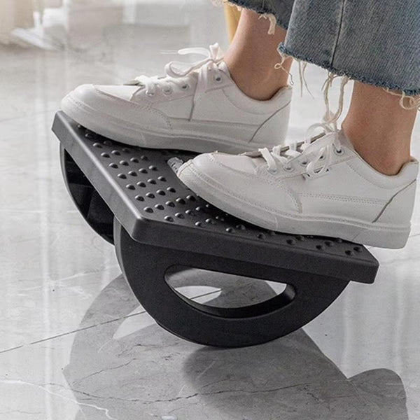 Under Desk Footrest Ergonomic Step Stool For Office Comfort Black Ottomans Footstools & Poufs