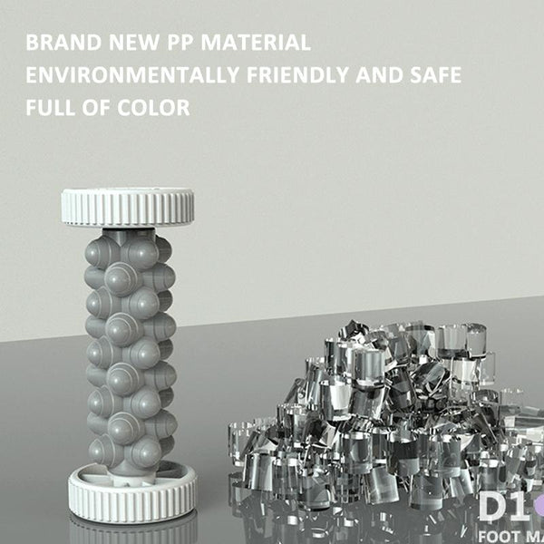 Plantar Fascia Roller For Home Fitness Muscle Relaxation Tool Pink Massagers