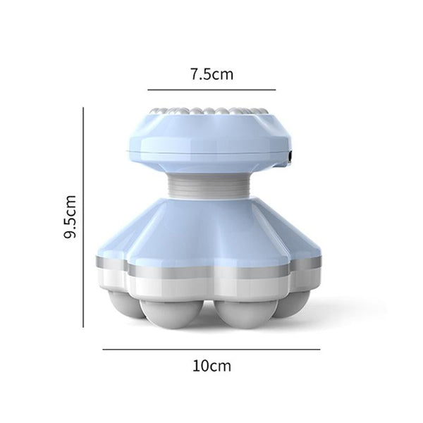 Usb Mini Massager For Whole Body Xf 76 Blue Massagers