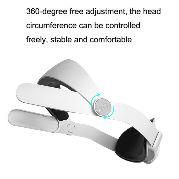 Universal Head Strap For Oculus Quest 2 Adjustable Controllers & Attachments
