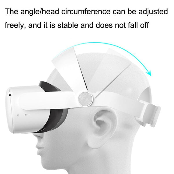 Universal Head Strap For Oculus Quest 2 Adjustable Controllers & Attachments