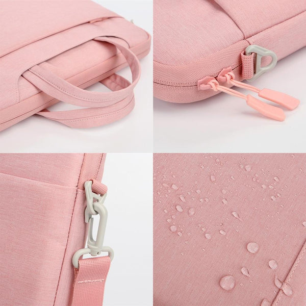 Waterproof Oxford Cloth Laptop Handbag Fits 13.3 14 Inch P510 Black Laptop Cases & Bags
