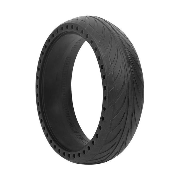 8X2.125 Inch No Inflate Tire For Ninebot Es1 / 4 Scooter Black Accessories Parts