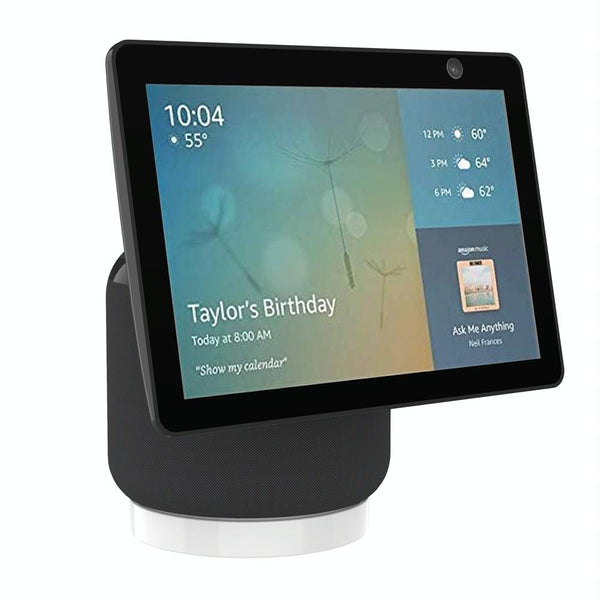 Desktop Bracket For Amazon Echo Show 10 No Drilling Required White Speaker Mounts & Stands