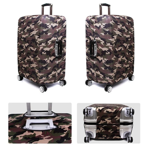 Protective Dustproof Cover For Travel Trolley Suitcase Small Size Camouflage Other Travel Accessories