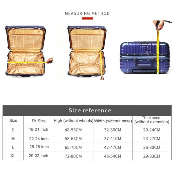 Protective Dustproof Cover For Travel Trolley Suitcase Small Size Camouflage Other Travel Accessories