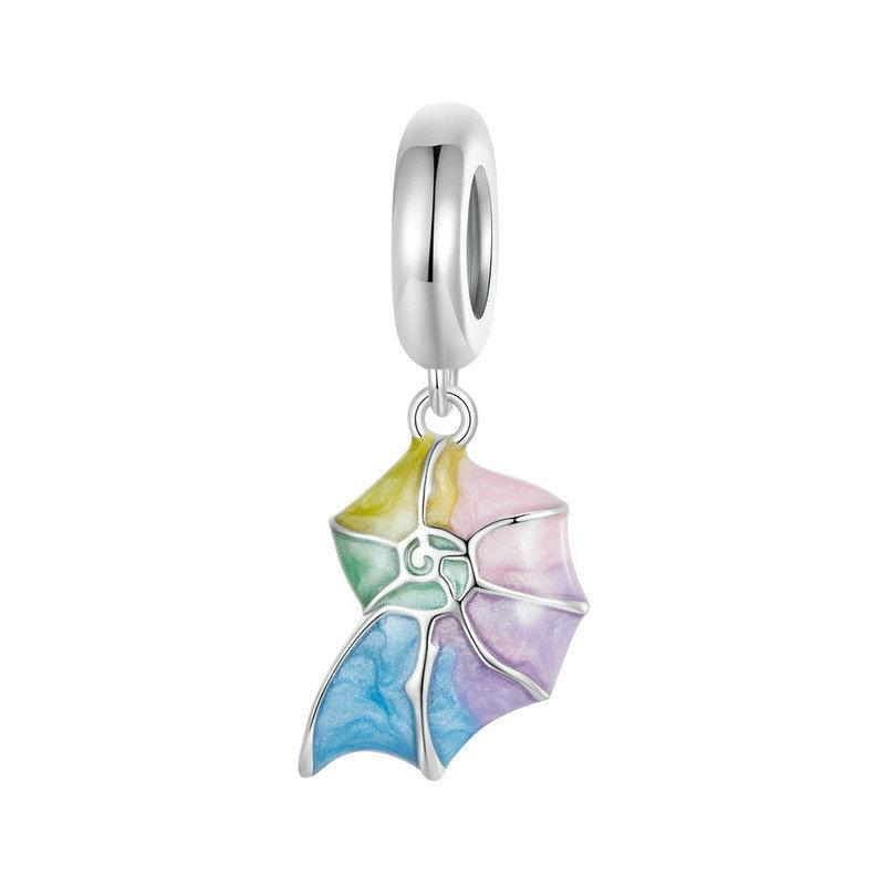 925 Sterling Silver Neon Conch Bracelet Charms & Pendants